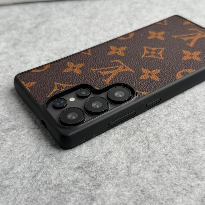 LUXUSNÍ ZNAČKOVÉ POUZDRO Z PU KŮŽE PRO SAMSUNG GALAXY