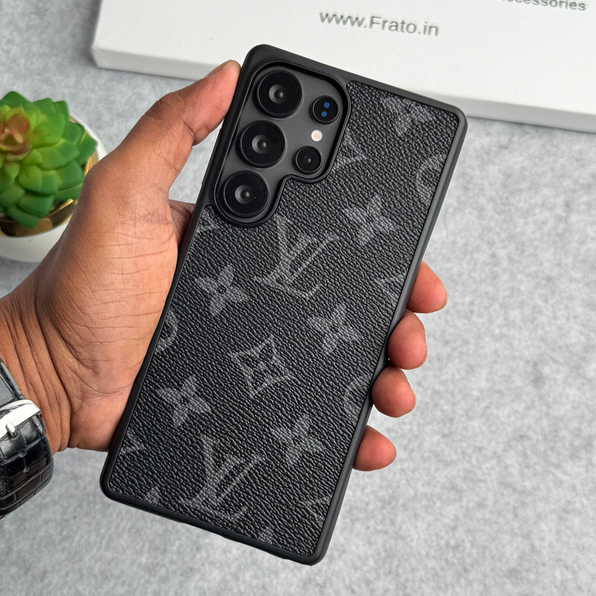 LUXUSNÍ ZNAČKOVÉ POUZDRO Z PU KŮŽE PRO SAMSUNG GALAXY