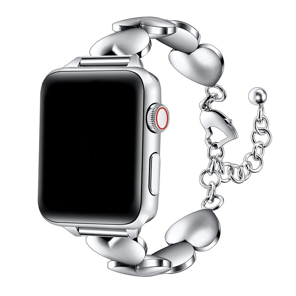 Ocelový pásek Lover Heart pro Apple Watch