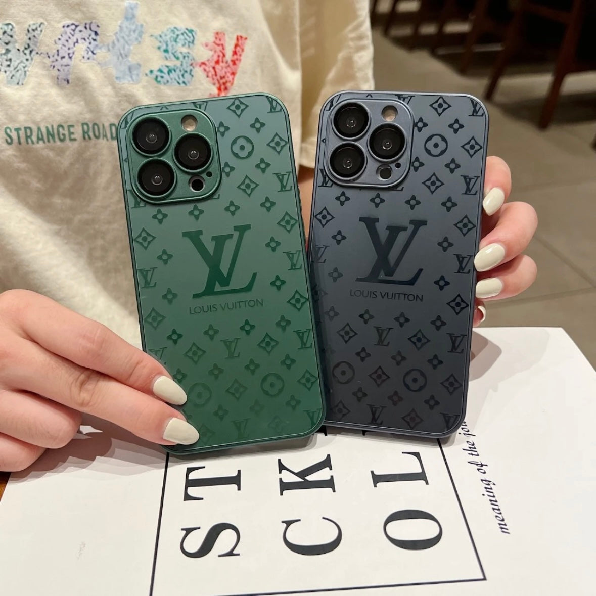 Luxusní x Mono pouzdro na iPhone | Lesk