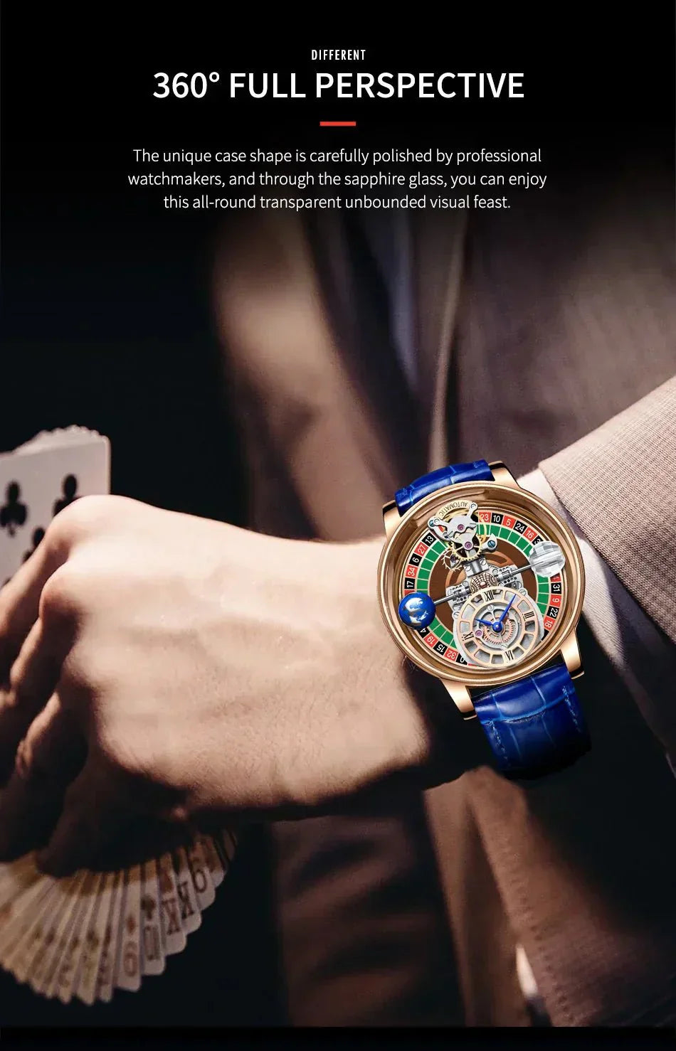 Luxusní hodinky Celestial Roulette