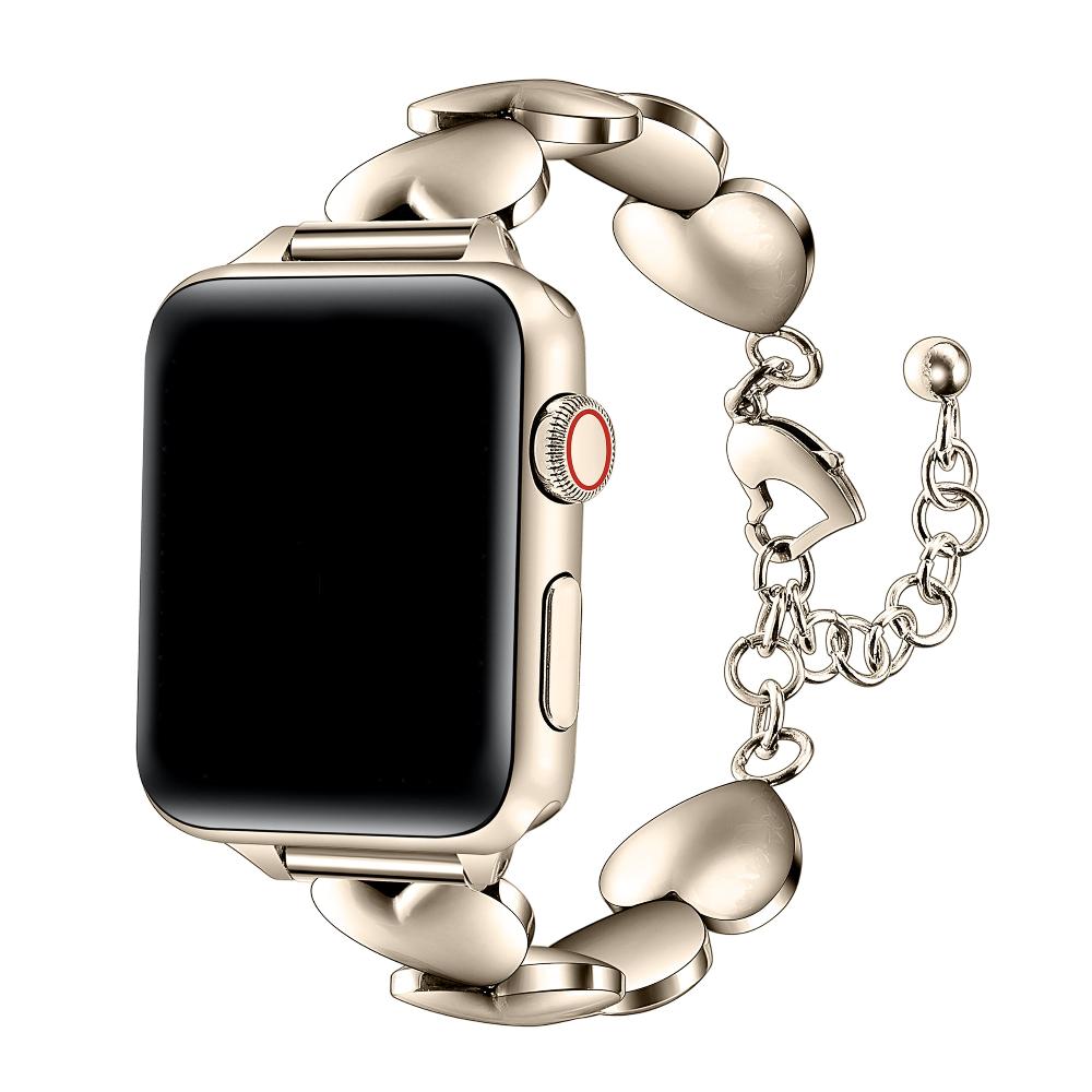 Ocelový pásek Lover Heart pro Apple Watch