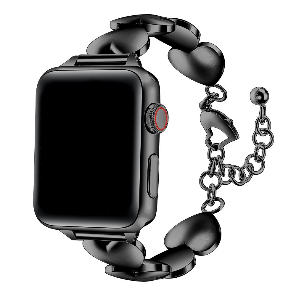 Ocelový pásek Lover Heart pro Apple Watch