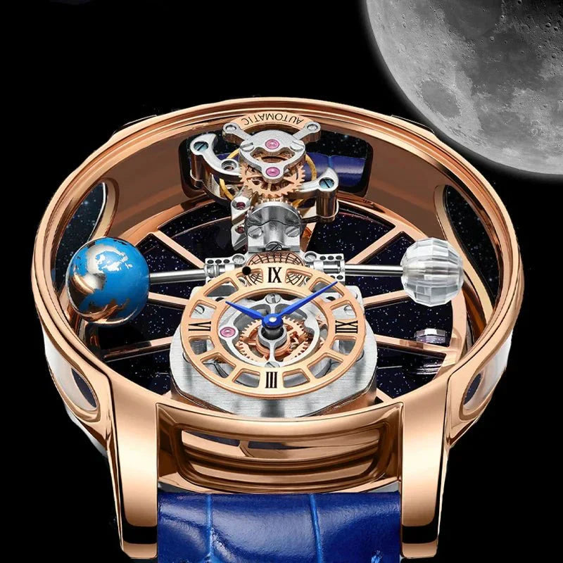 Luxusní hodinky Galactic Pioneer Chronograph Tourbillon