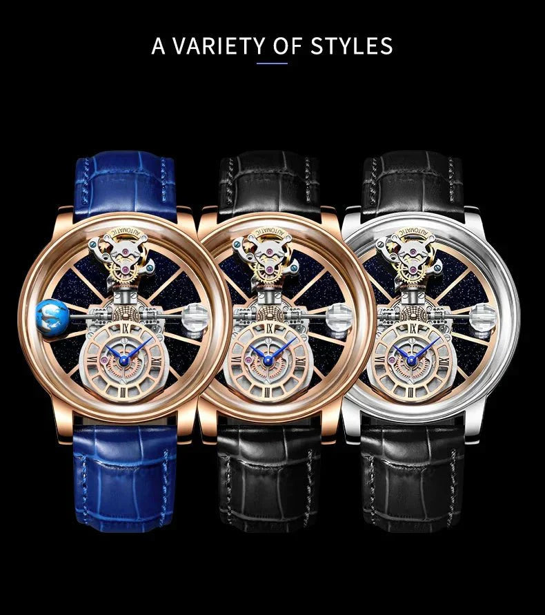 Luxusní hodinky Galactic Pioneer Chronograph Tourbillon