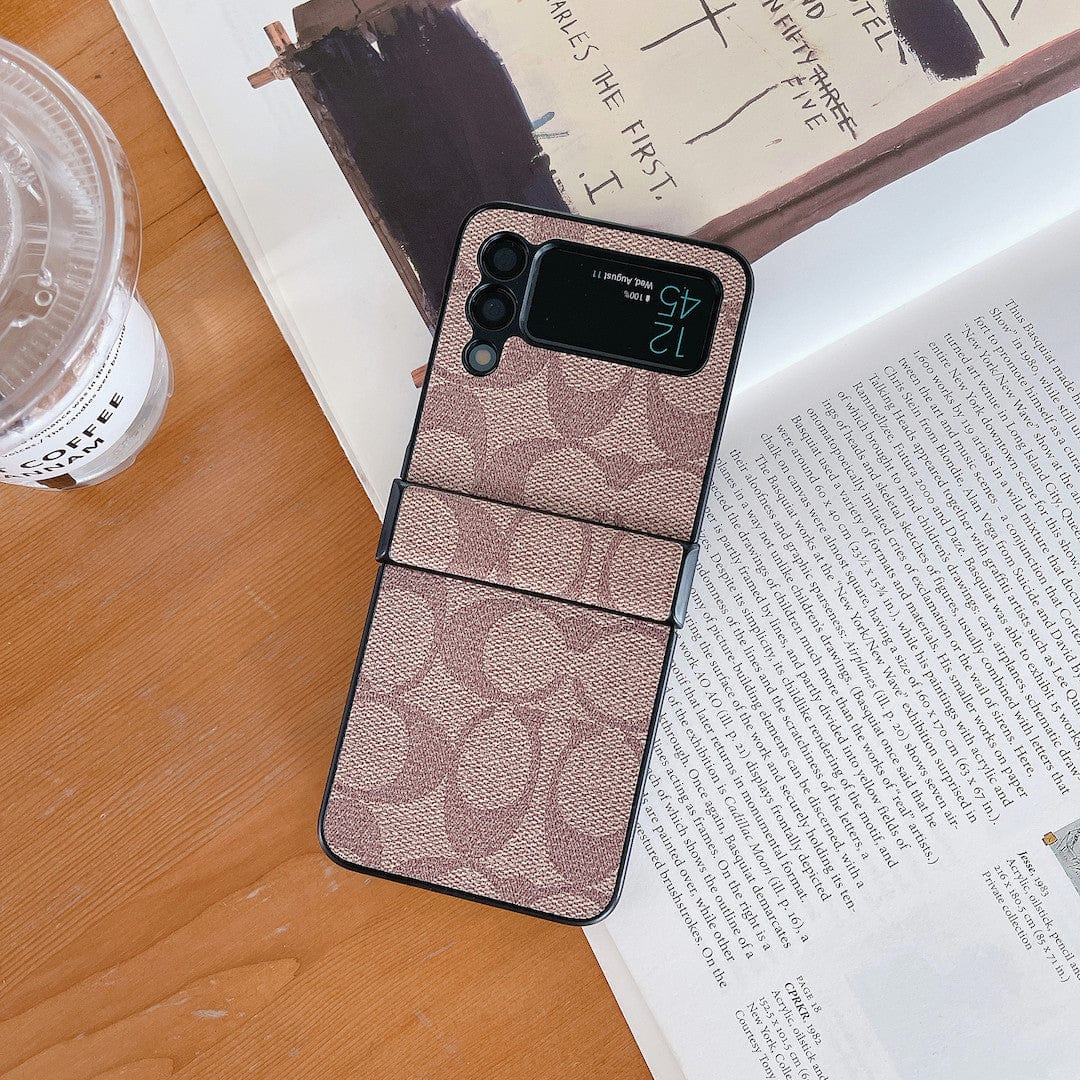 Coach Z Flip/Z Fold pouzdro na telefon Samsung s páskem na prst