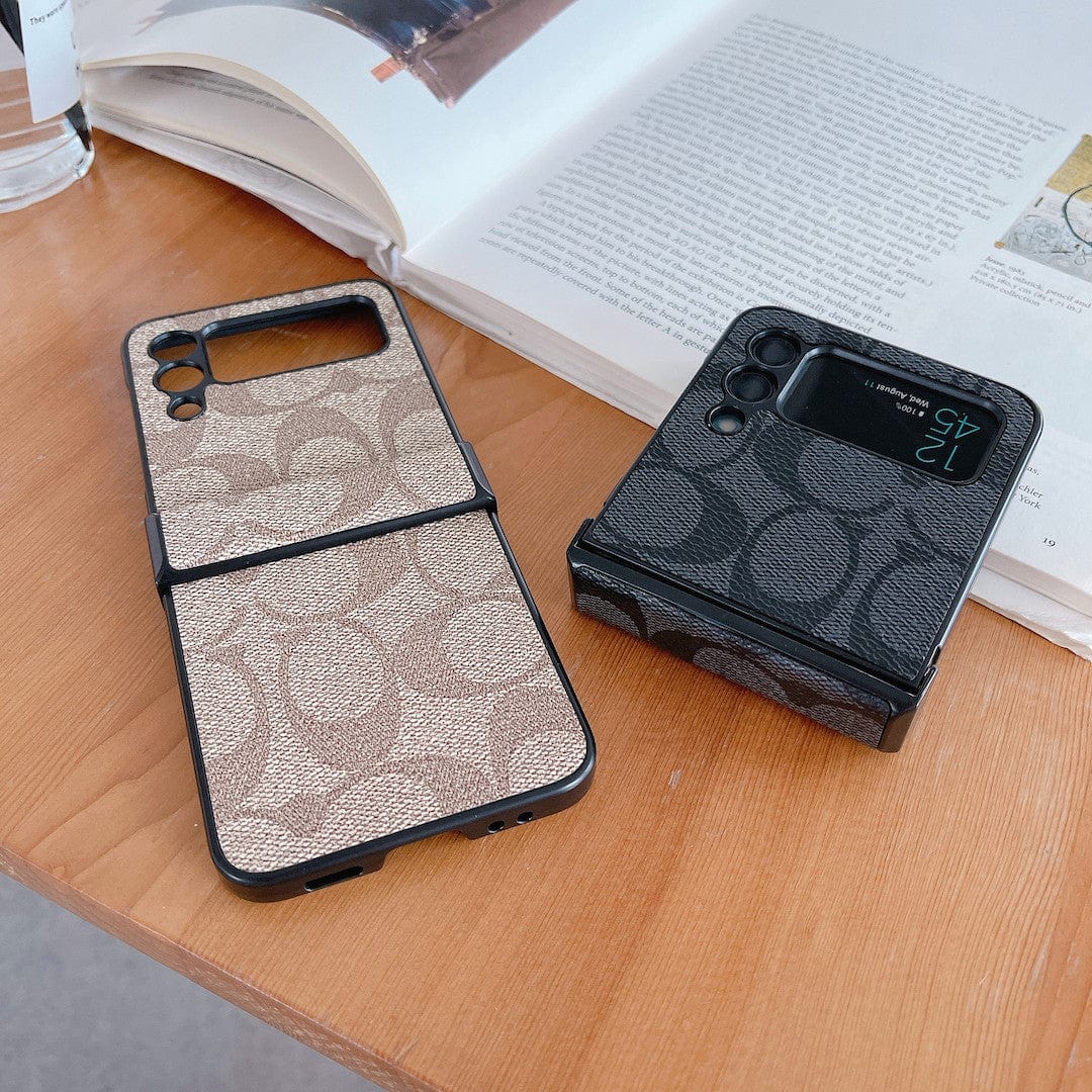 Coach Z Flip/Z Fold pouzdro na telefon Samsung s páskem na prst