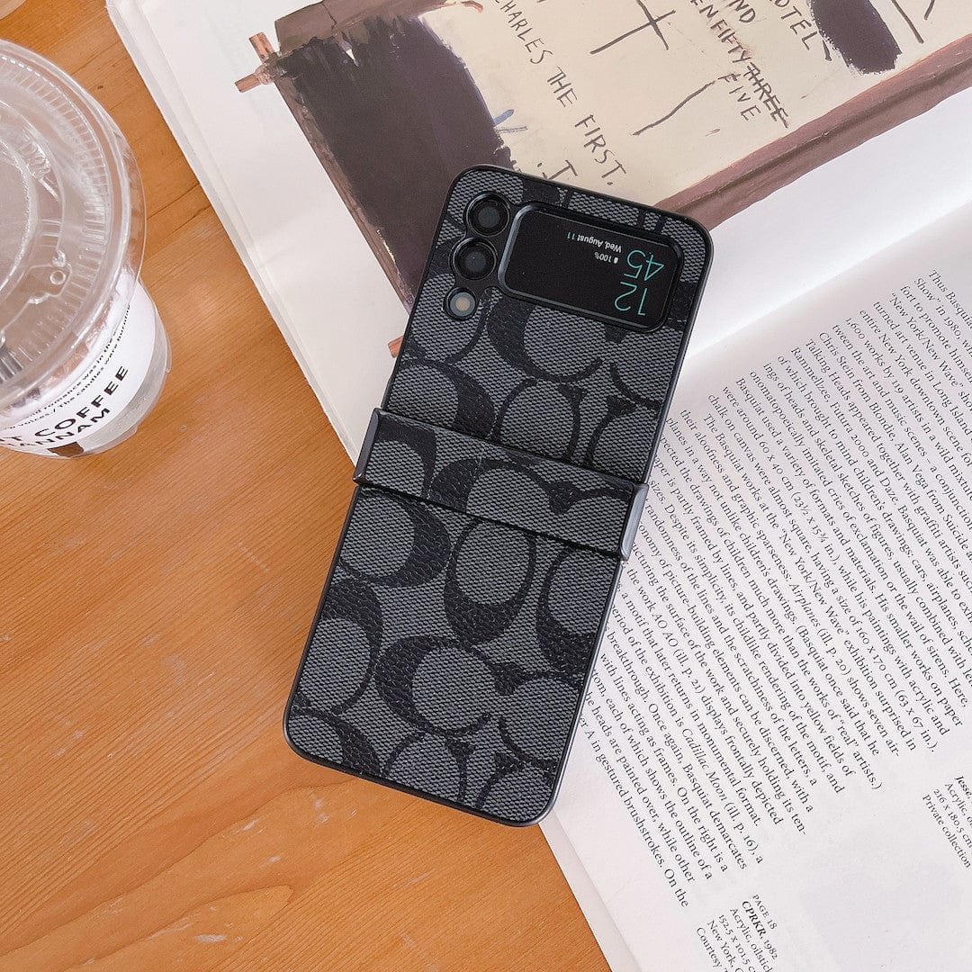 Coach Z Flip/Z Fold pouzdro na telefon Samsung s páskem na prst