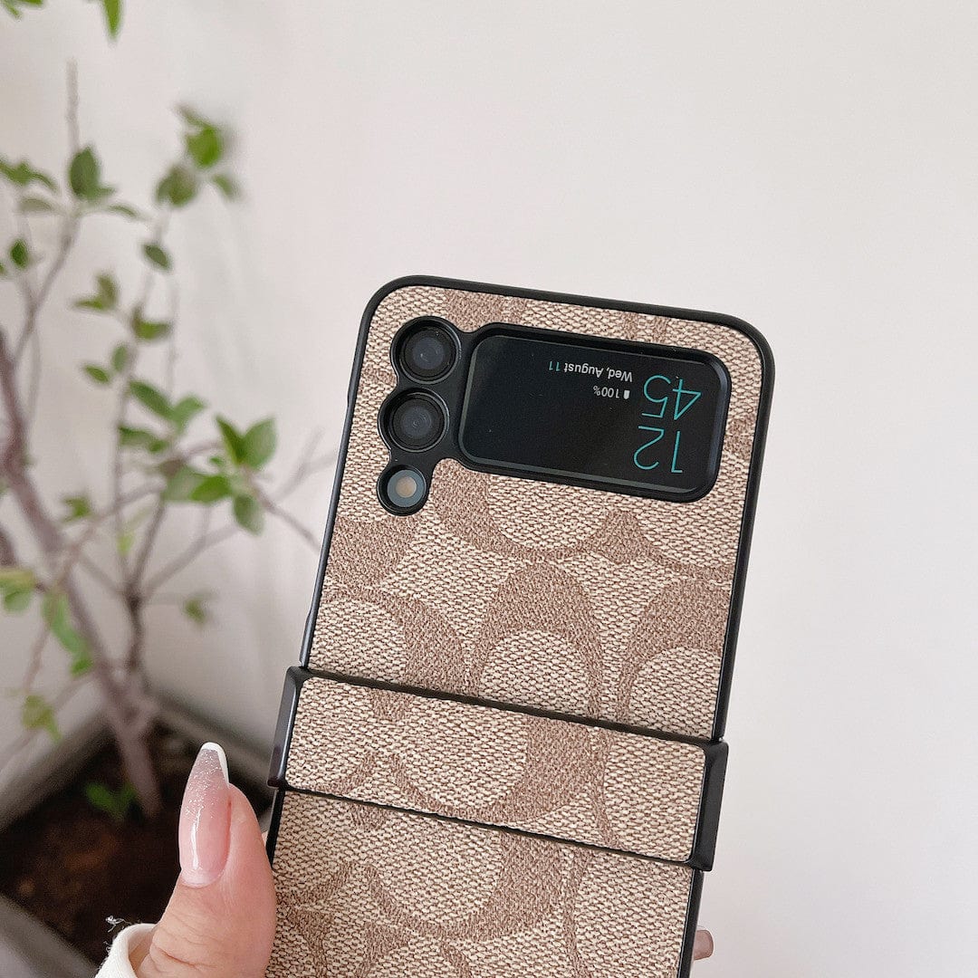 Coach Z Flip/Z Fold pouzdro na telefon Samsung s páskem na prst