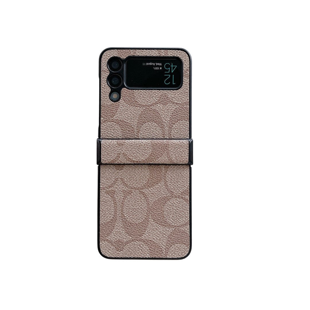 Coach Z Flip/Z Fold pouzdro na telefon Samsung s páskem na prst