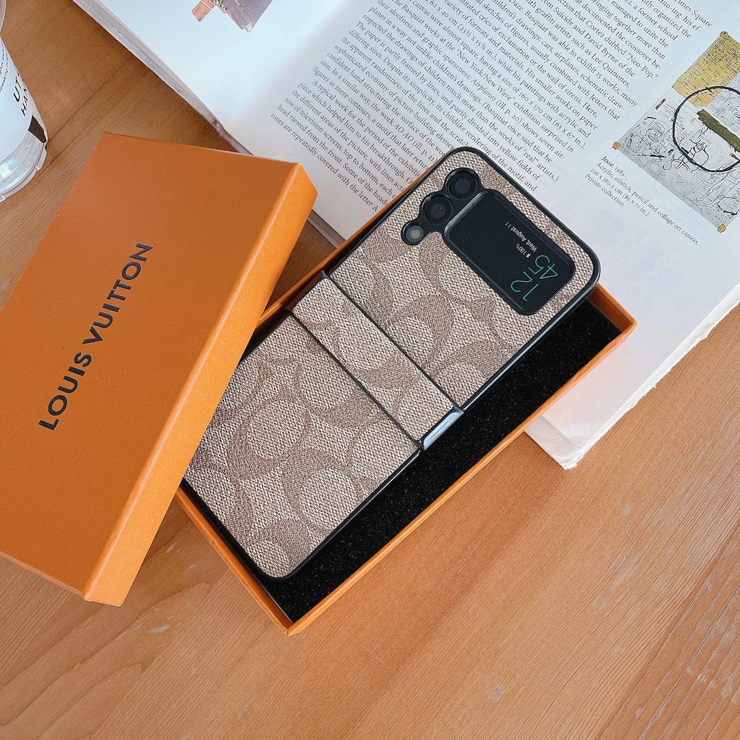 Coach Z Flip/Z Fold pouzdro na telefon Samsung s páskem na prst