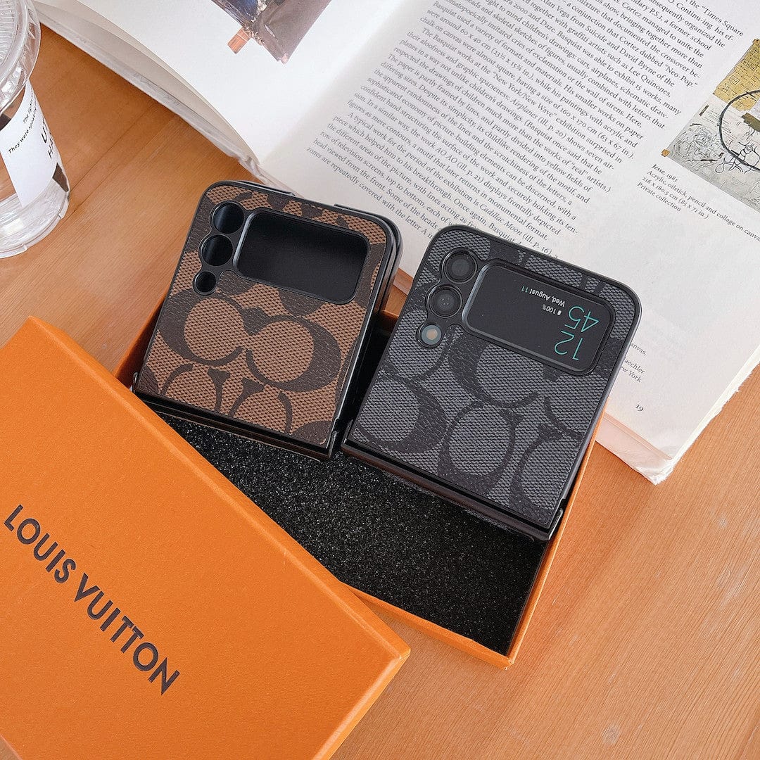 Coach Z Flip/Z Fold pouzdro na telefon Samsung s páskem na prst