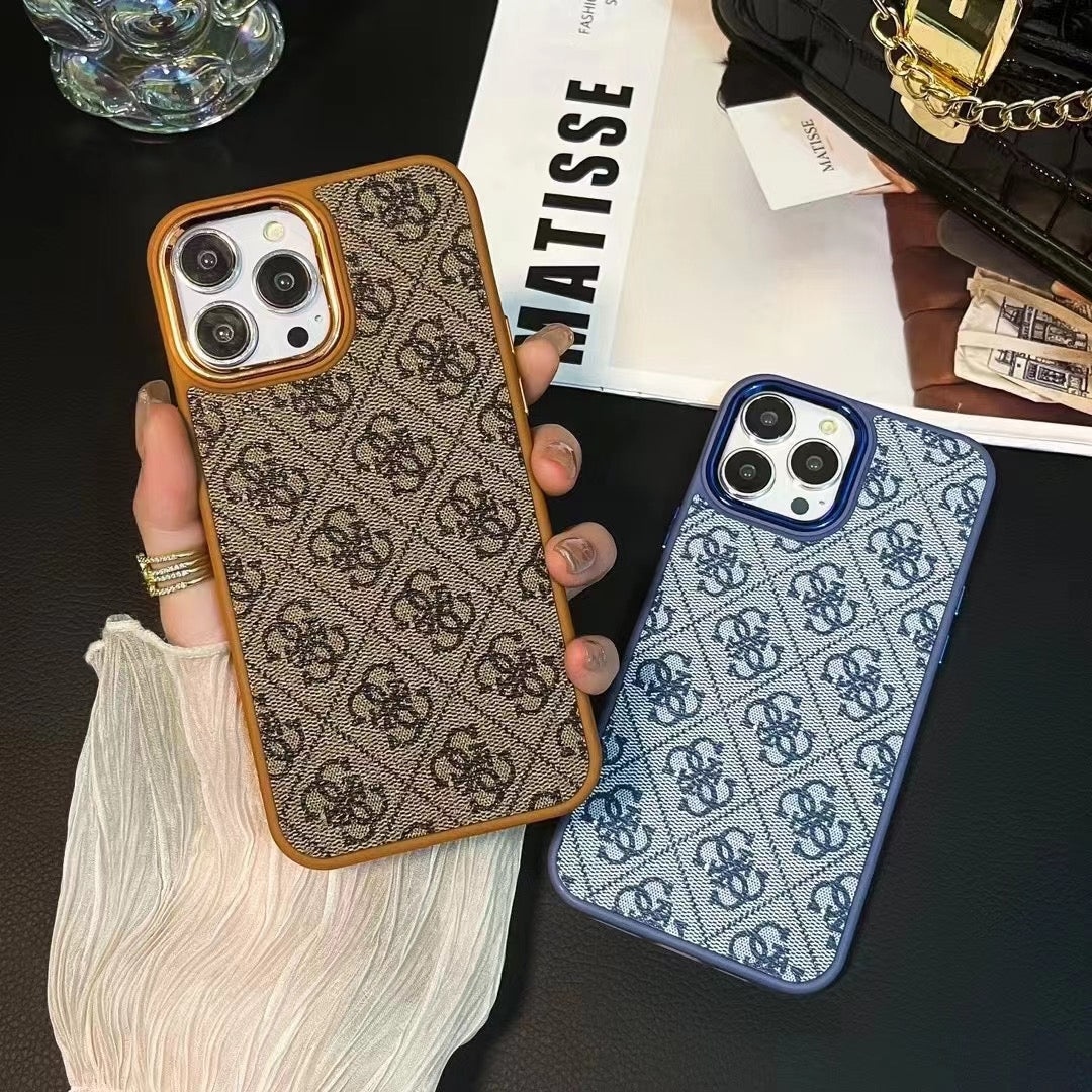 Žluté luxusní pouzdro na iPhone-MD231025