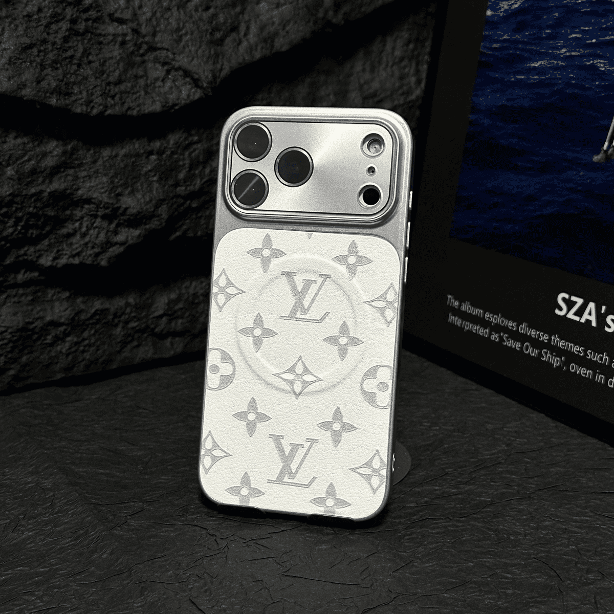 Kožené pouzdro na iPhone MagSafe – magnetický grip & Plná ochrana