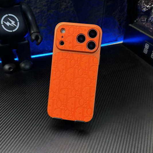 Elegante Monogram iPhone etuier