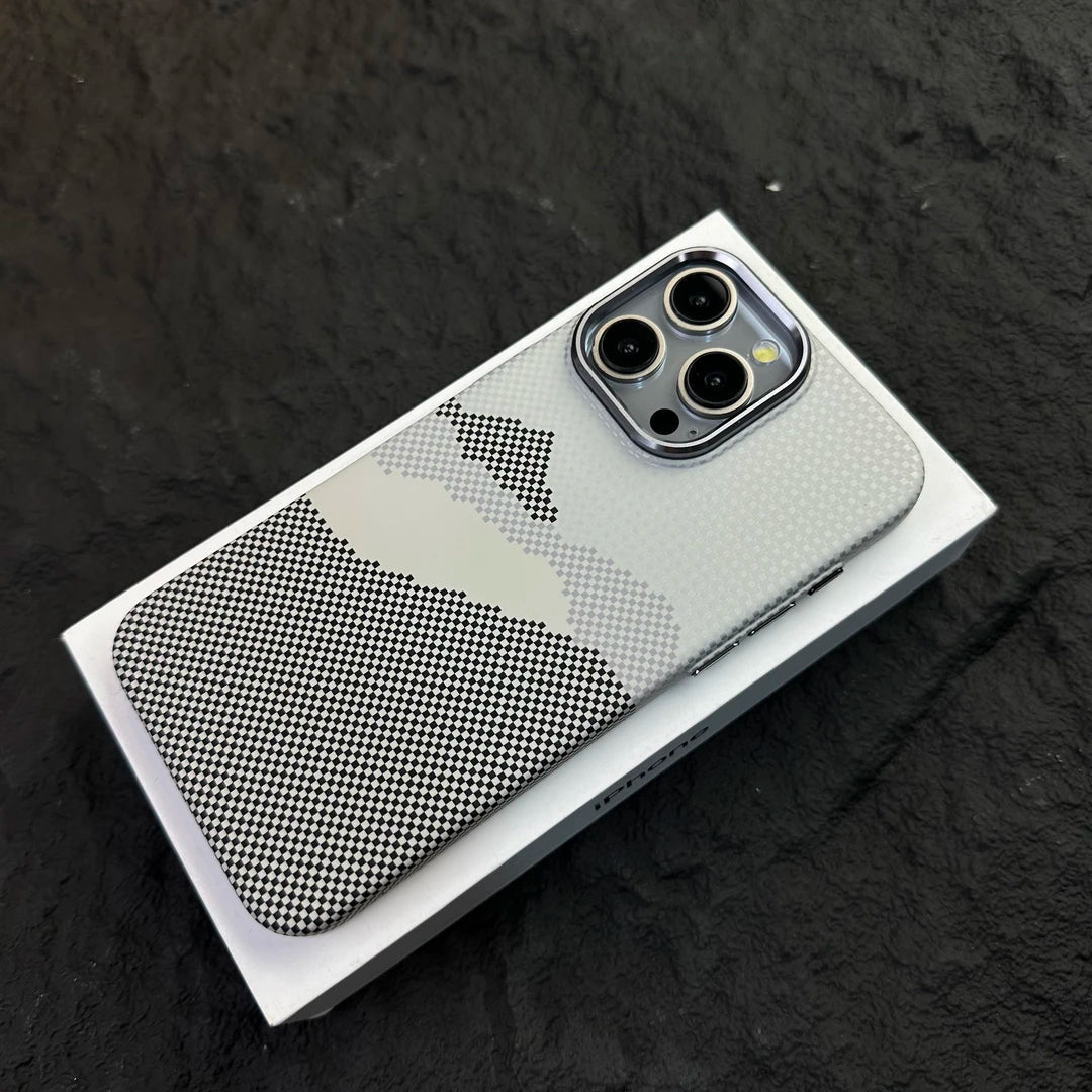 Pouzdro na telefon kompatibilní s MagSafe s designem abstraktních pixelů