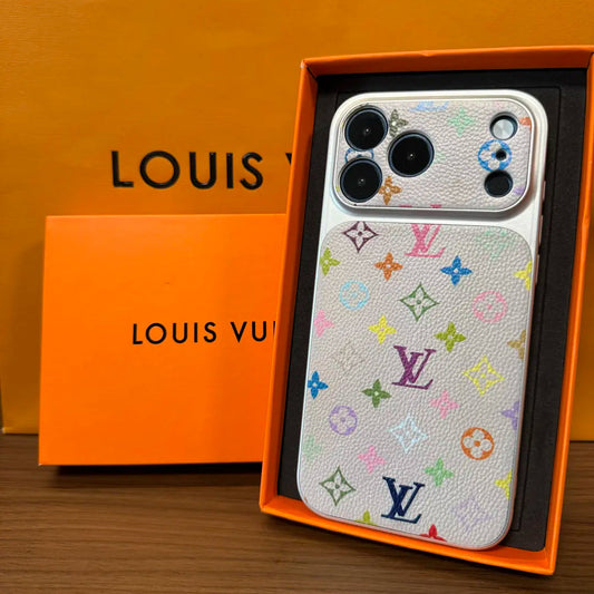 Luksus Multicolor Monogram iPhone etui