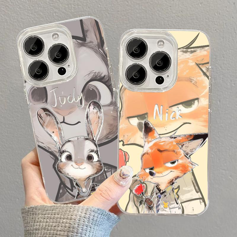 Sada pouzdra na iPhone inspirovaná Zootopií – Judy Hopps & Nick Wilde