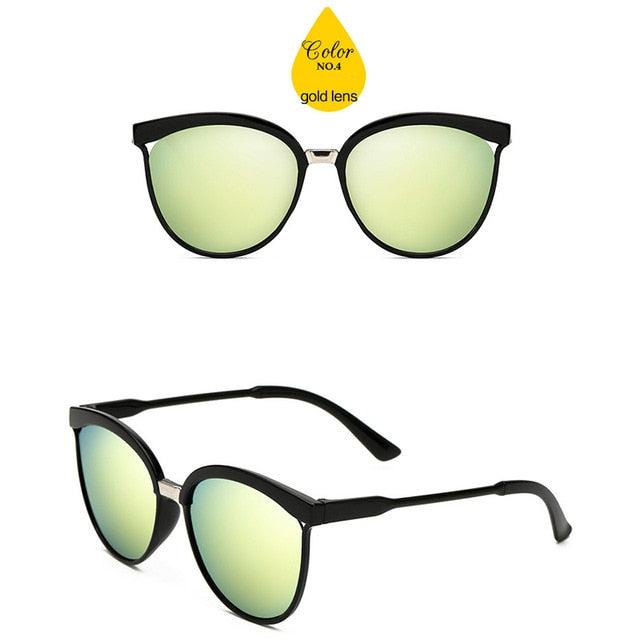LeonLion Candies Značka Designér Sluneční brýle Cat Eye Dámské Luxusní Plastové Sluneční Brýle Klasické Retro Outdoor Oculos De Sol Gafas