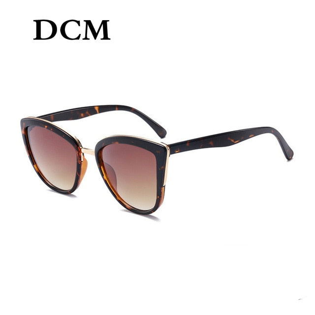 Sluneční brýle DCM Cateye Dámské Vintage brýle s přechodem Retro kočičí brýle Sluneční brýle Dámské brýle UV400
