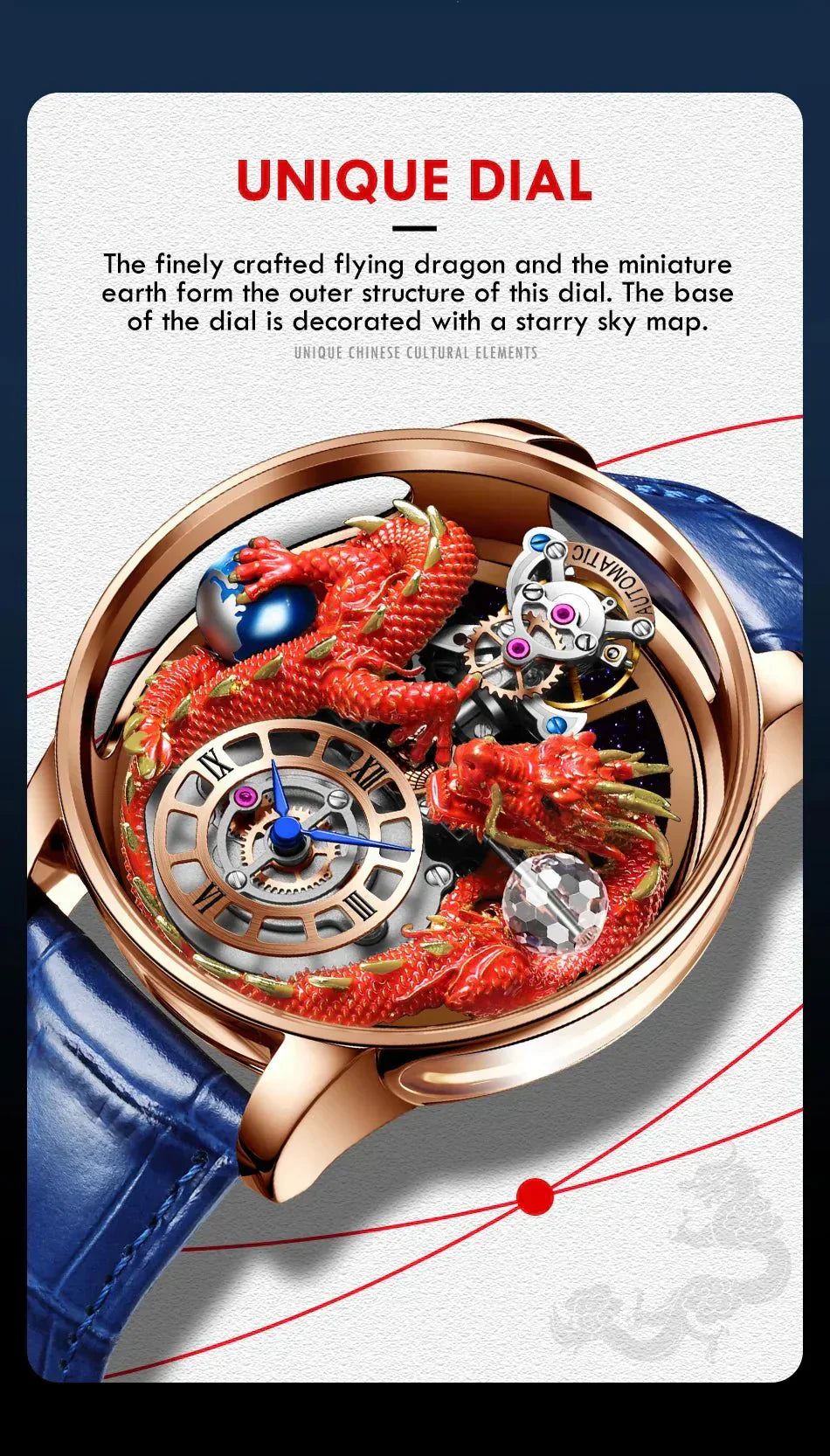 Automatické hodinky Superior Dragon - Prestige Edition