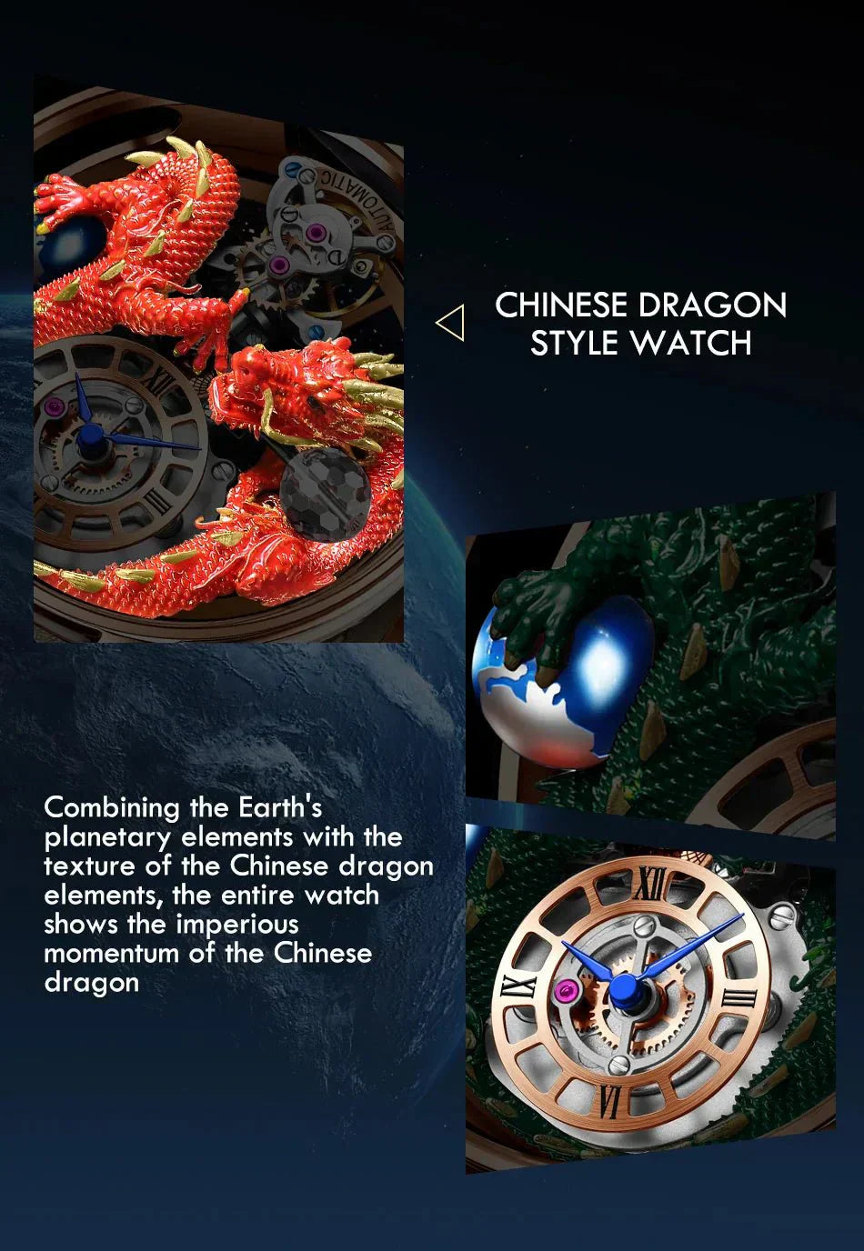 Automatické hodinky Superior Dragon - Prestige Edition