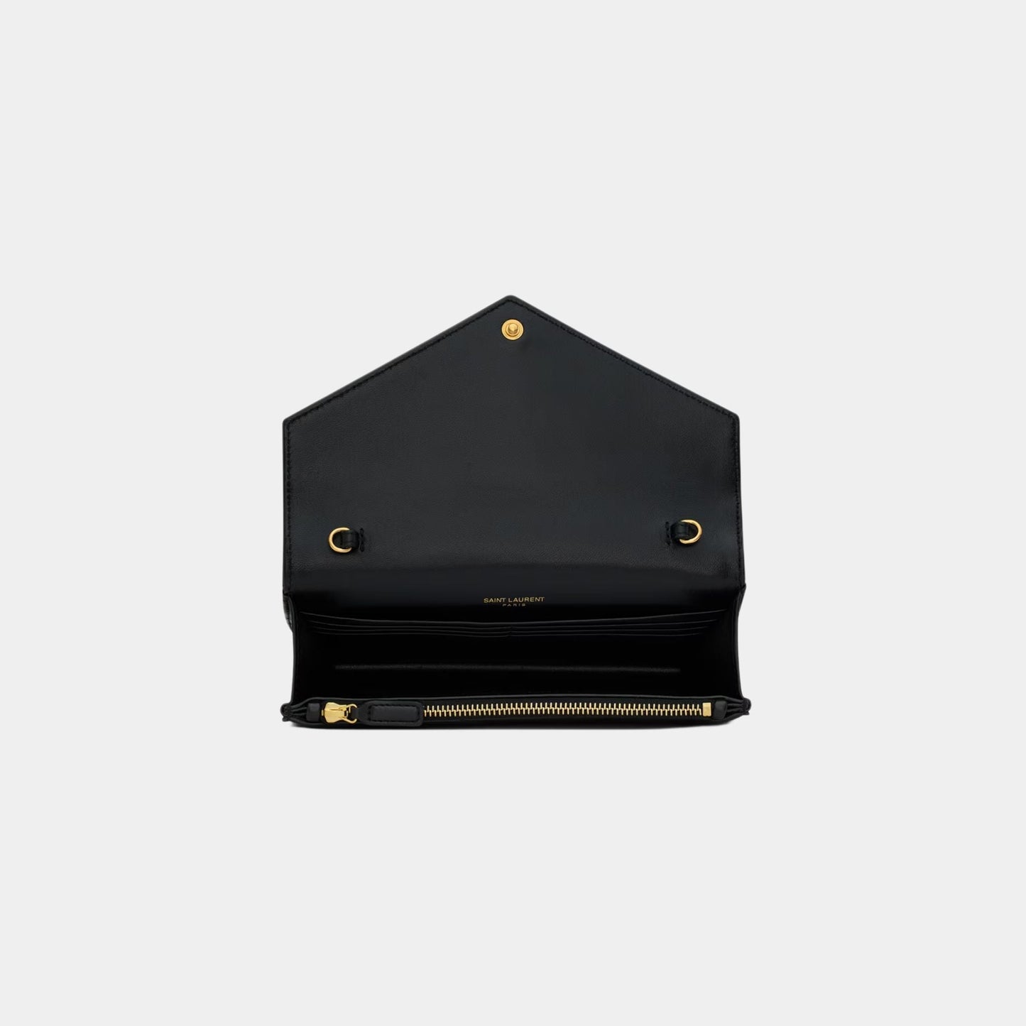 YL- Envelope Chain Wallet In Lambskin
